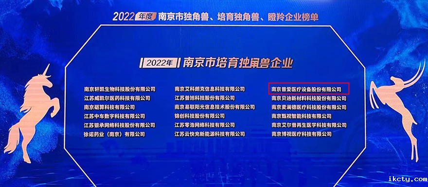 2022年南京市培育独角兽企业名单